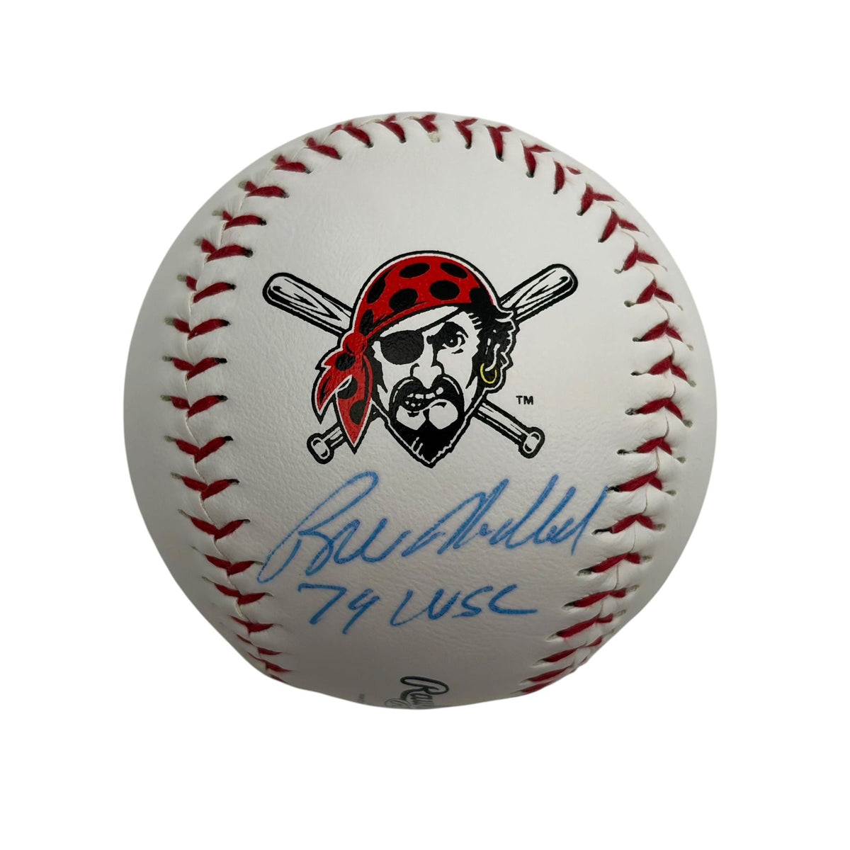 Autographed/Signed Bill Madlock Logo Rawlings Official Major League ROML Baseball JSA COA