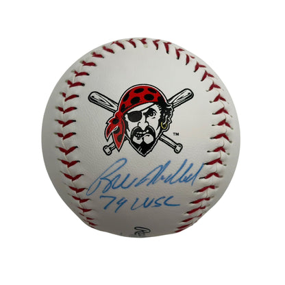 Autographed/Signed Bill Madlock Logo Rawlings Official Major League ROML Baseball JSA COA