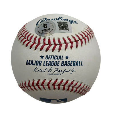 Autographed/Signed John Kruk Philly Rawlings Official Major League Baseball ROML Beckett BAS COA