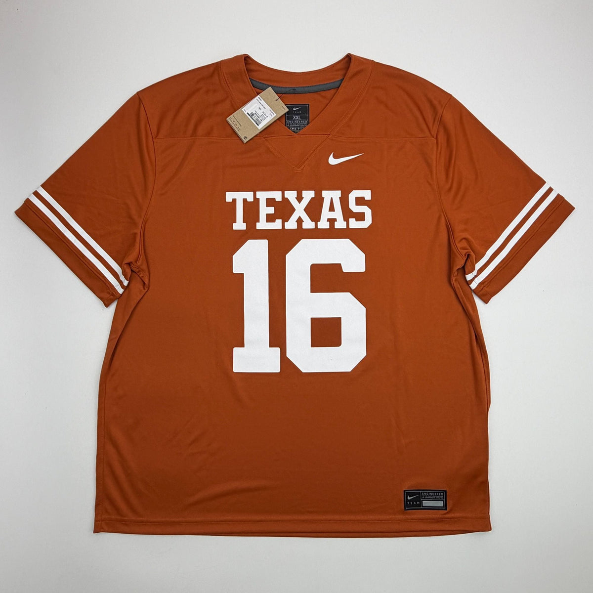 Autographed/Signed Arch Manning Texas Longhorns Orange Authentic College Football Jersey Panini COA