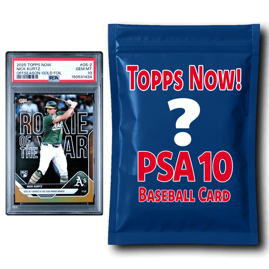 Random MLB Topps Now PSA 10 Baseball Graded Card Mystery Pack