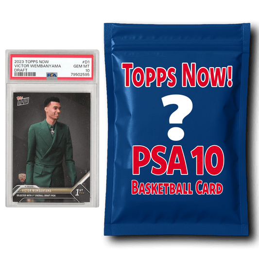 Random NBA Topps Now PSA 10 Basketball Graded Card Mystery Pack