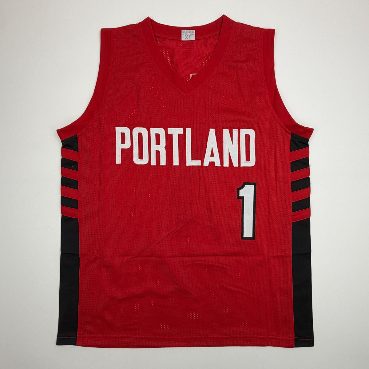 Autographed/Signed Ja Morant Portland Red Basketball Jersey JSA COA