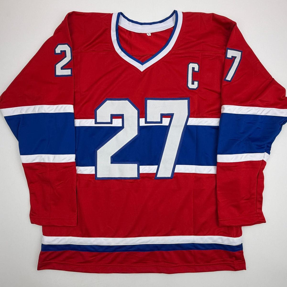 Autographed/Signed Alexei Alex Kovalev Montreal Red Hockey Jersey Beckett BAS COA