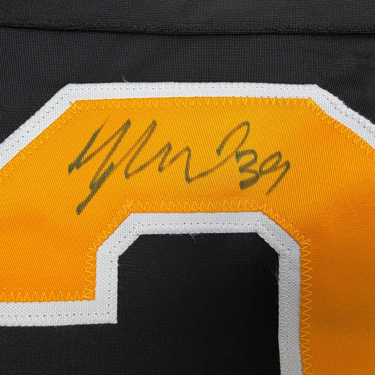 Autographed/Signed Morgan Geekie Boston Black Hockey Jersey Beckett BAS COA
