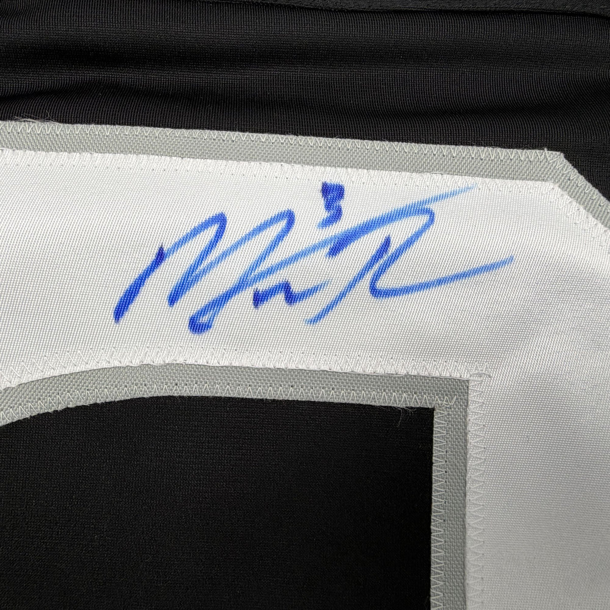 Autographed/Signed Matt Roy Los Angeles LA Black Hockey Jersey Beckett BAS COA