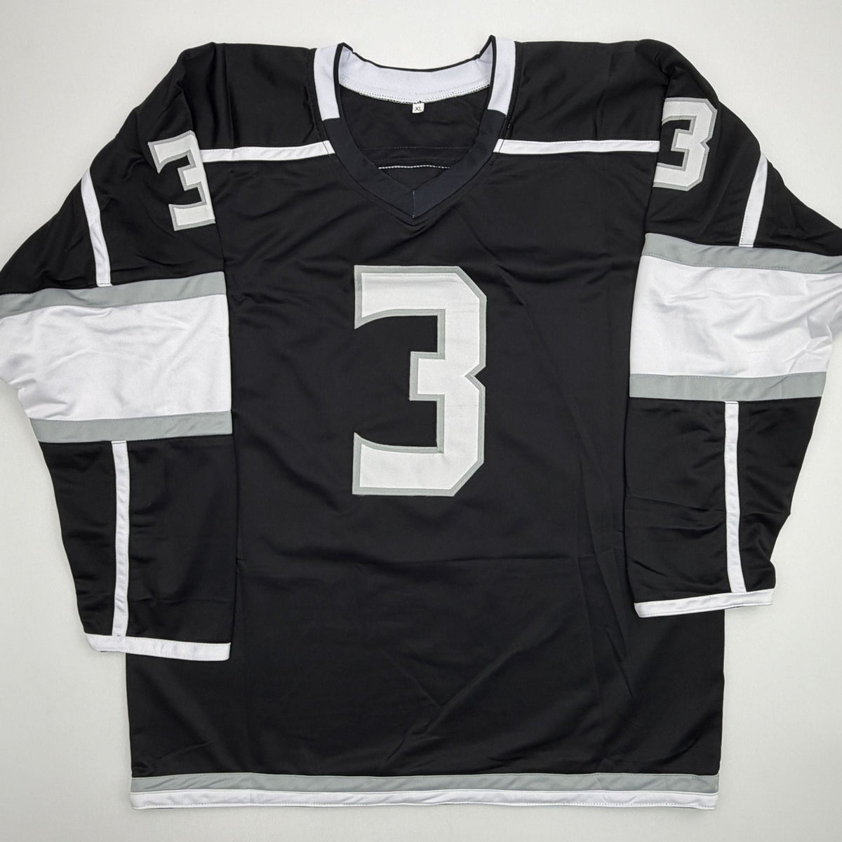 Autographed/Signed Matt Roy Los Angeles LA Black Hockey Jersey Beckett BAS COA