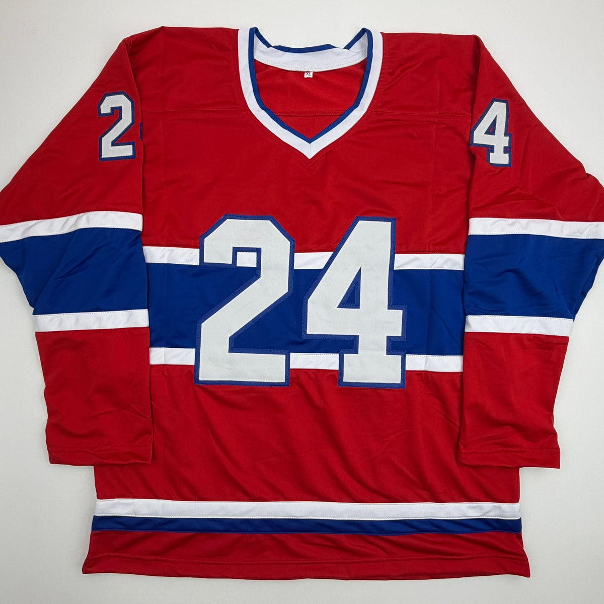 Autographed/Signed Chris Chelios Montreal Red Hockey Jersey Beckett BAS COA