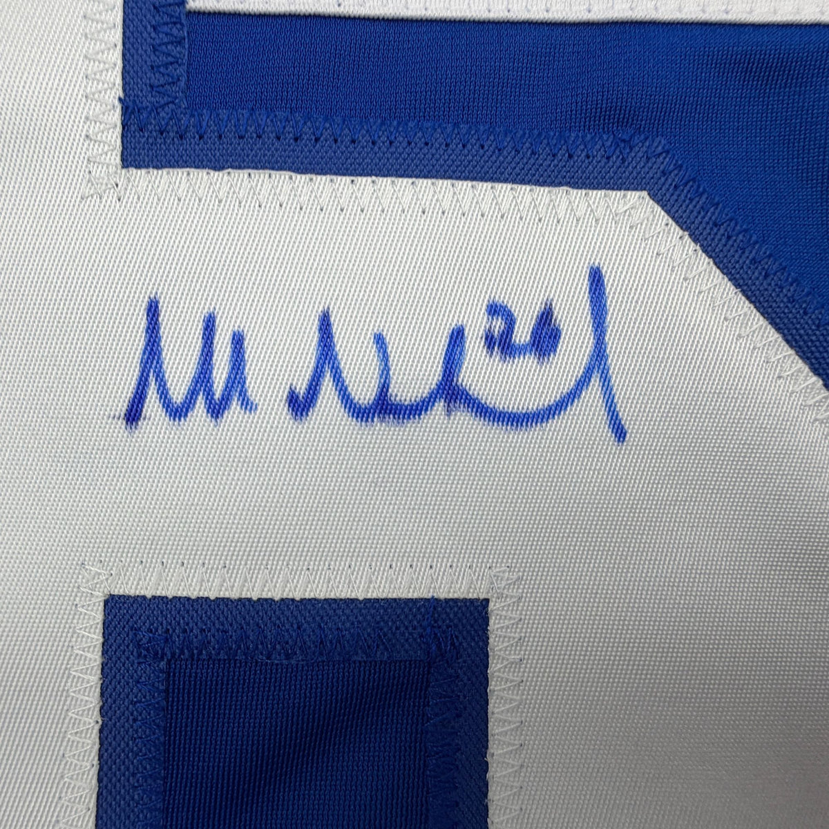 Autographed/Signed Mats Naslund Montreal Red Hockey Jersey Beckett BAS COA