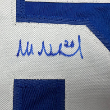 Autographed/Signed Mats Naslund Montreal Red Hockey Jersey Beckett BAS COA