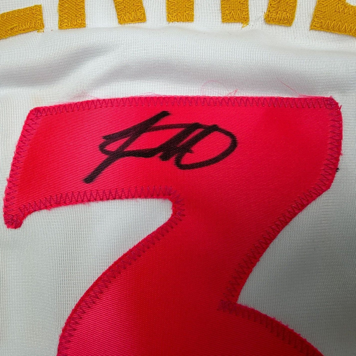 Framed Autographed/Signed Jackson Merrill 35x39 San Diego White City Connect Baseball Jersey Beckett BAS COA