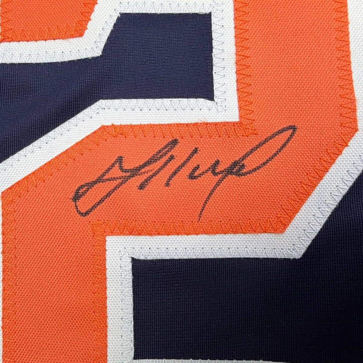 Framed Autographed/Signed Jose Altuve 35x39 Houston Blue Baseball Jersey Beckett BAS COA