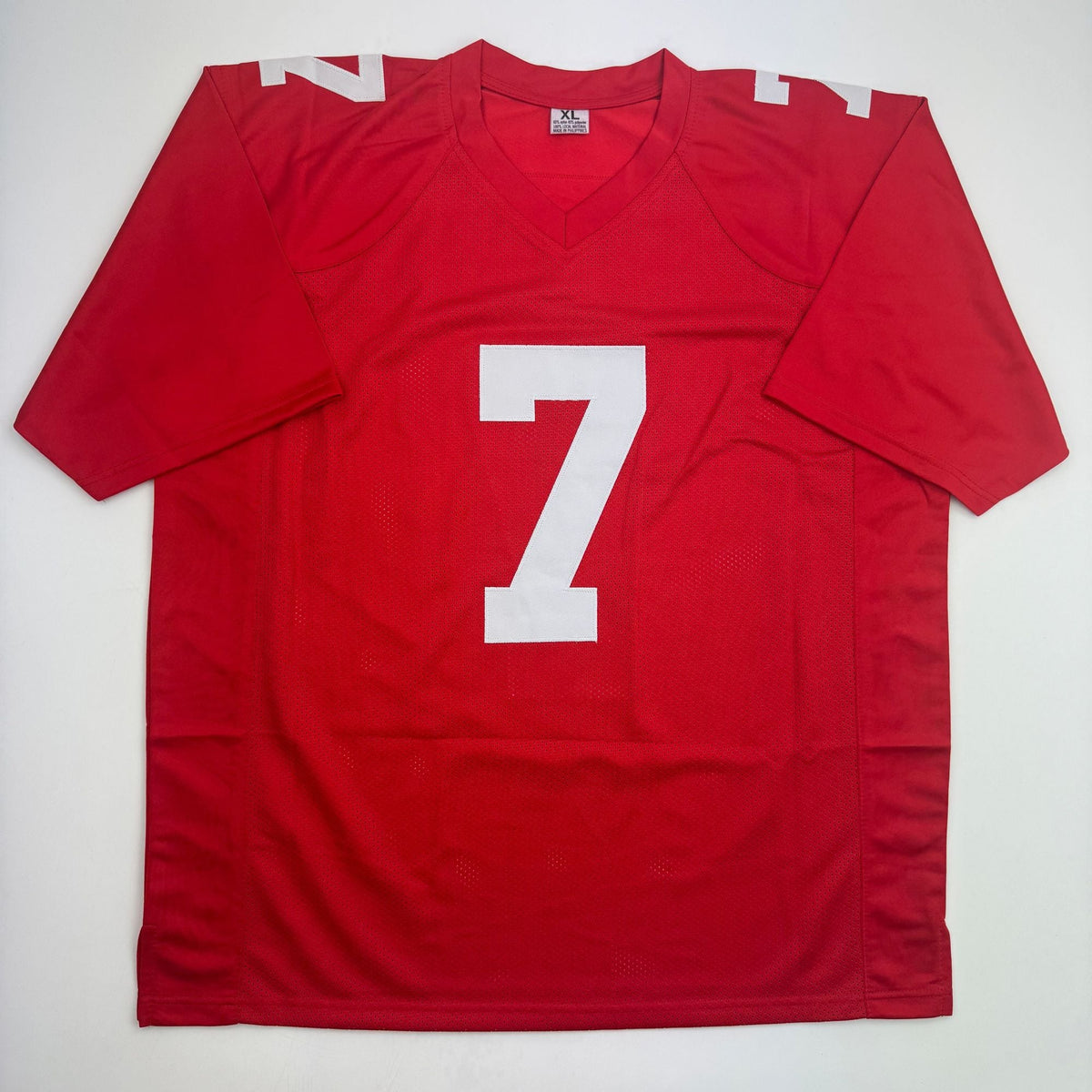 Autographed/Signed John Elway Stanford Red College Football Jersey JSA COA