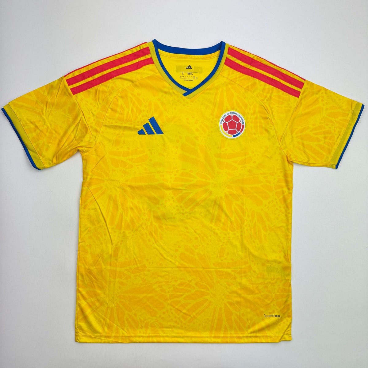 Autographed/Signed James Rodriguez Columbia Yellow Soccer Futbol Jersey Beckett BAS COA #2