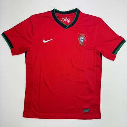Autographed/Signed Cristiano Ronaldo Portugal Red World Cup Soccer Jersey Beckett BAS COA