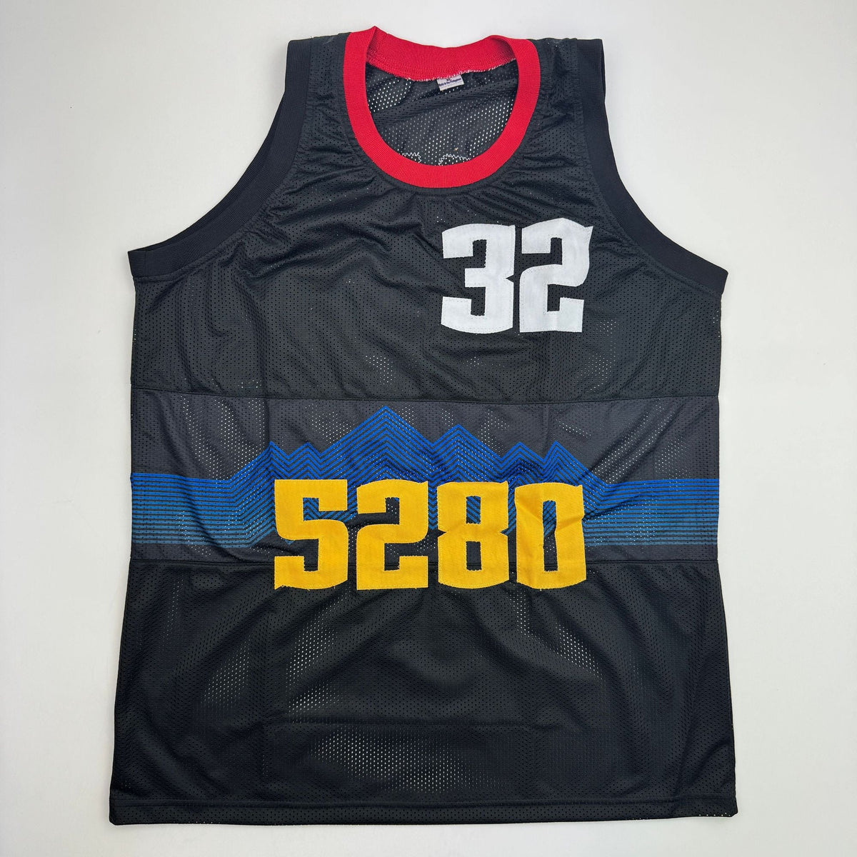 Autographed/Signed Aaron Gordon Denver Black 5280 Basketball Jersey JSA COA
