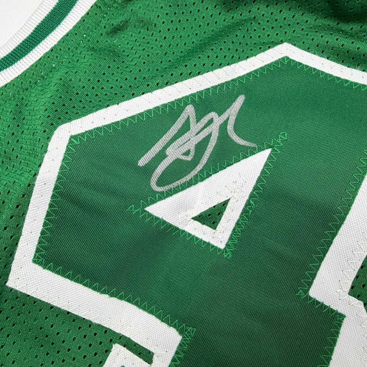 Framed Autographed/Signed Al Horford 35x39 Boston Green City Edition Basketball Jersey Beckett BAS COA