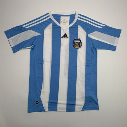 Autographed/Signed Carlos Tevez Argentina Blue Soccer World Cup Jersey Beckett BAS COA
