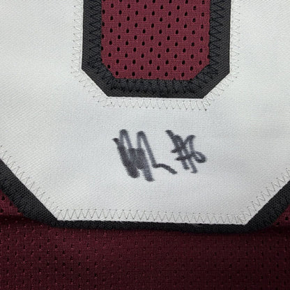 Framed Autographed/Signed Dylan Stewart 35x39 South Carolina Maroon College Football Jersey JSA COA