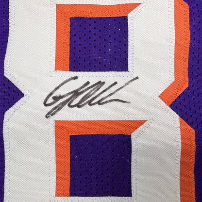 Framed Autographed/Signed Grayson Allen 35x39 Phoenix Purple Basketball Jersey Beckett BAS COA