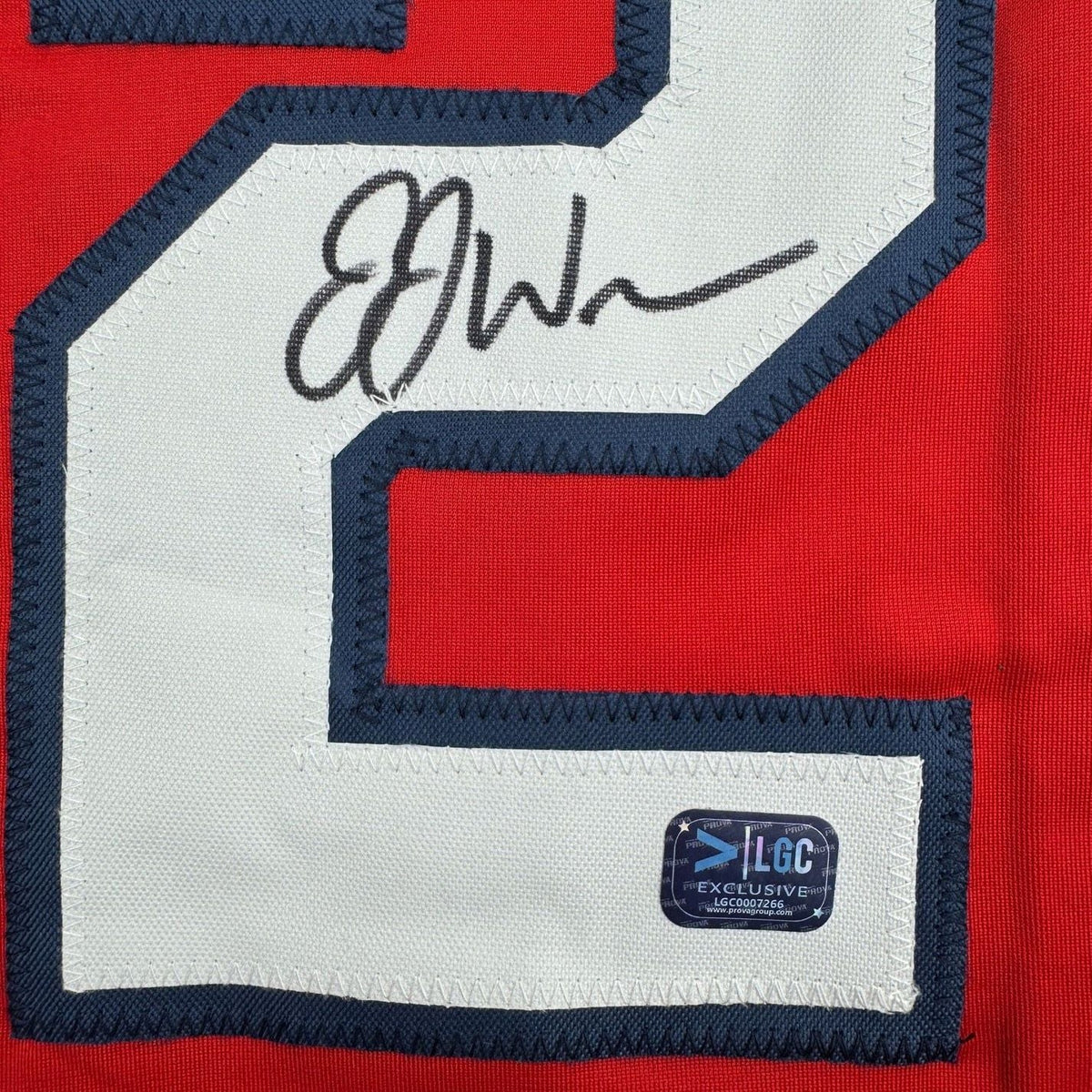 Framed Autographed/Signed J.J. JJ Wetherholt 35x39 St. Louis Red Baseball Jersey LCG Prova COA