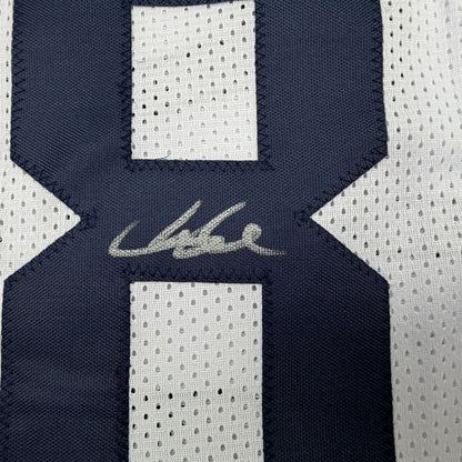 Framed Autographed/Signed Joe Johnson 35x39 United States USA Olympic White Basketball Jersey Beckett BAS COA