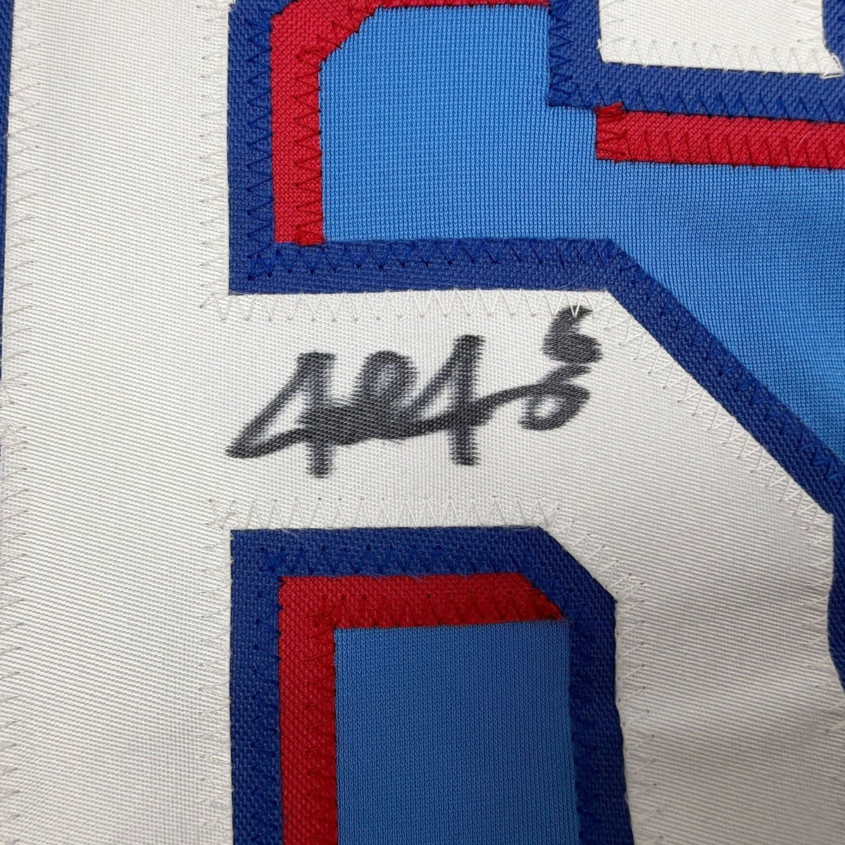 Framed Autographed/Signed Josh Jung 35x39 Texas Light Blue Baseball Jersey Beckett BAS COA