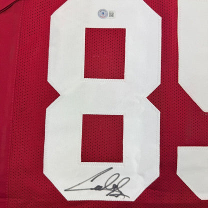 Framed Autographed/Signed Cuba Gooding Jr Rod Tidwell 35x39 Jerry Maguire Arizona Red Football Jersey Beckett BAS COA