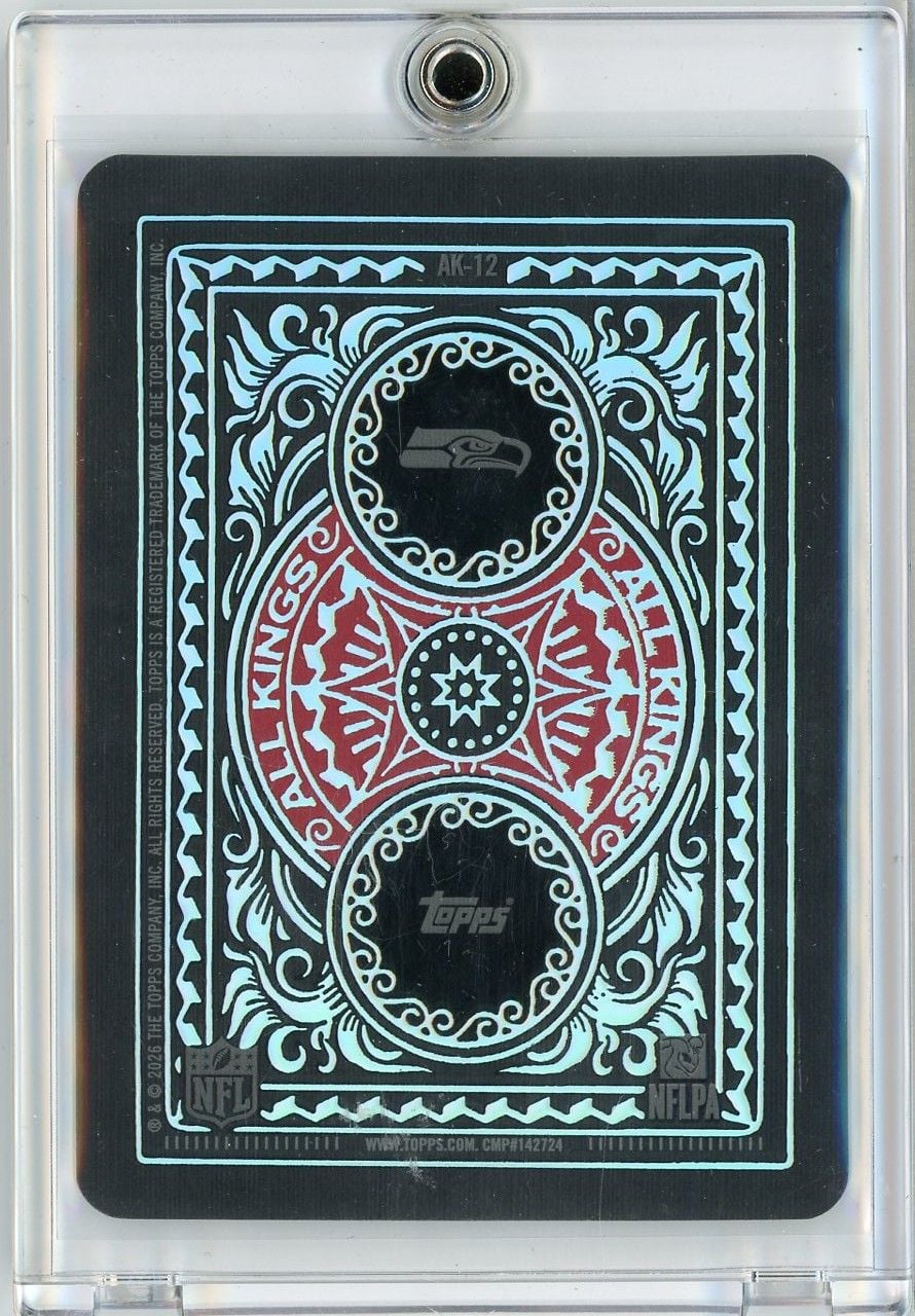 2026 Topps Jaxon Smith Njigba #AK12 All Kings Case Hit SSP Football Card