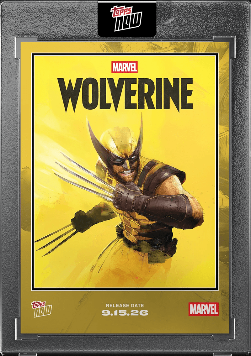 2026 Topps Now Marvel Wolverine #WOV1 Cover Art Card