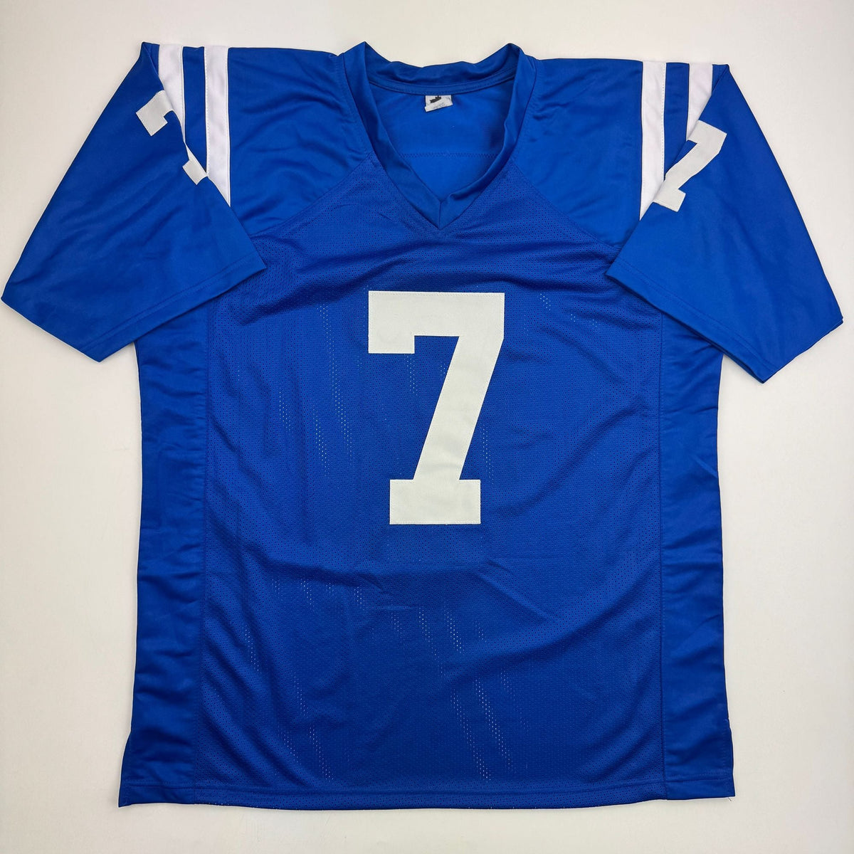 Autographed/Signed Jacoby Brissett Indianapolis Blue Football Jersey JSA COA
