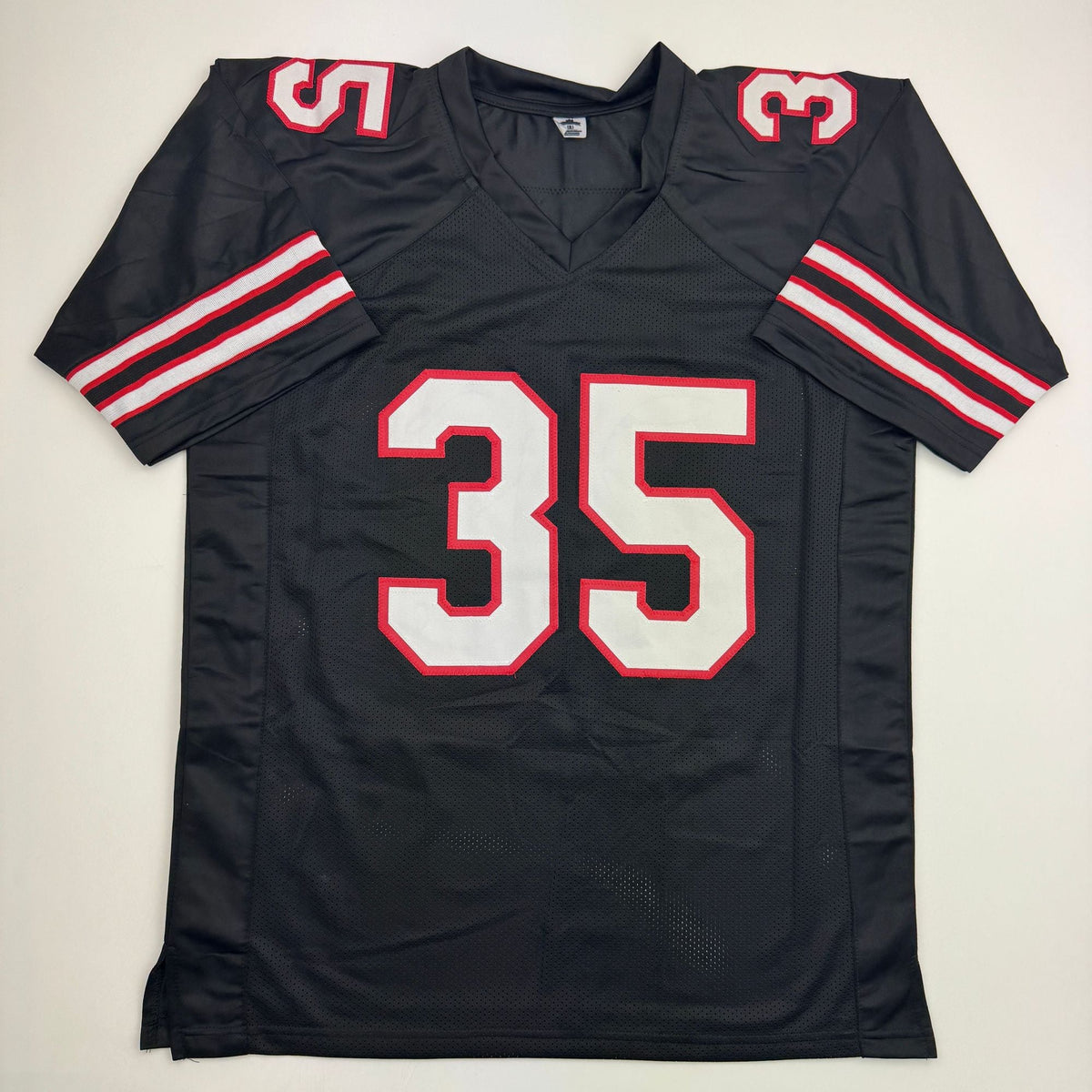 Autographed/Signed Zach Thomas Texas Tech Black College Football Jersey Beckett BAS COA