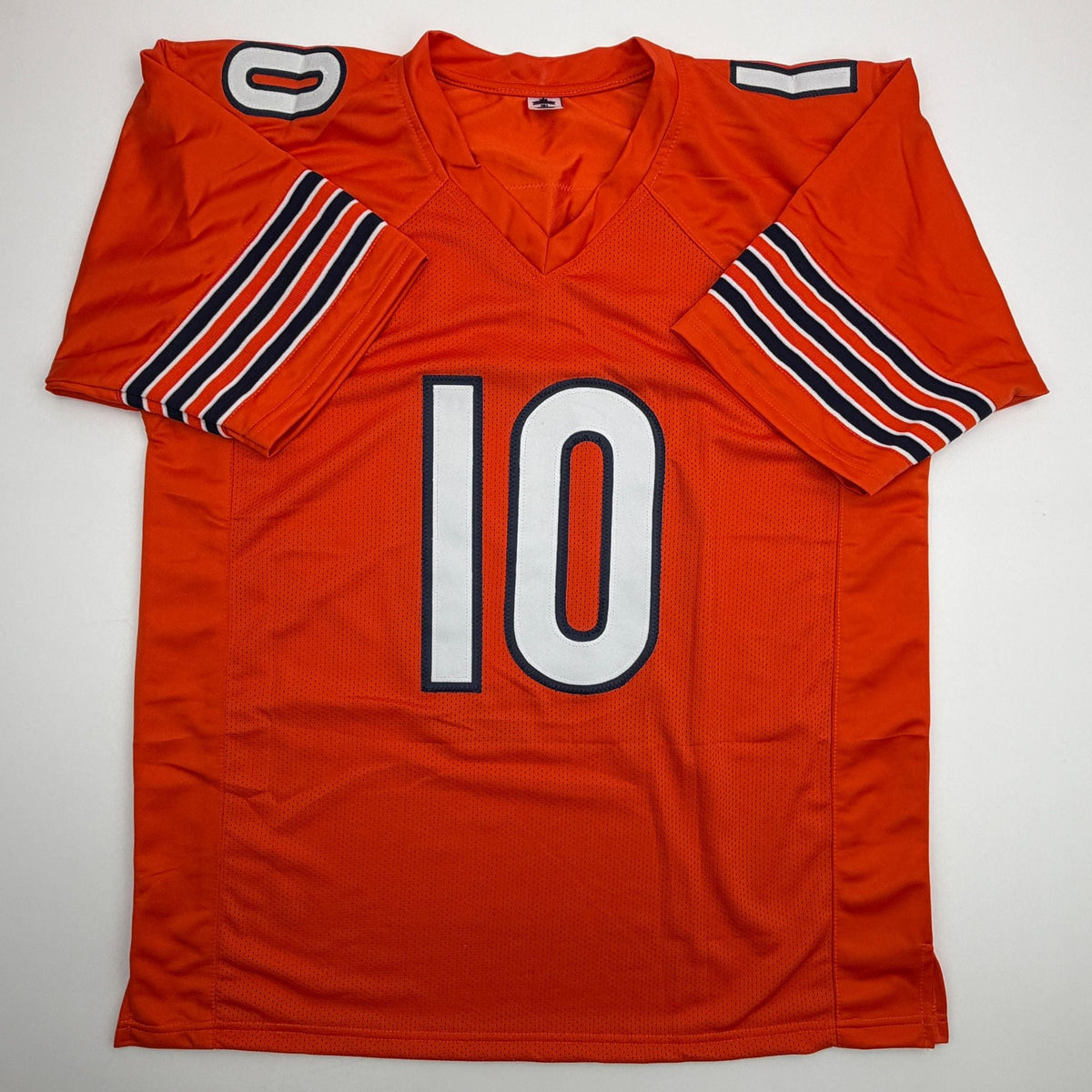 Autographed/Signed Luther Burden Chicago Orange Football Jersey Beckett BAS COA