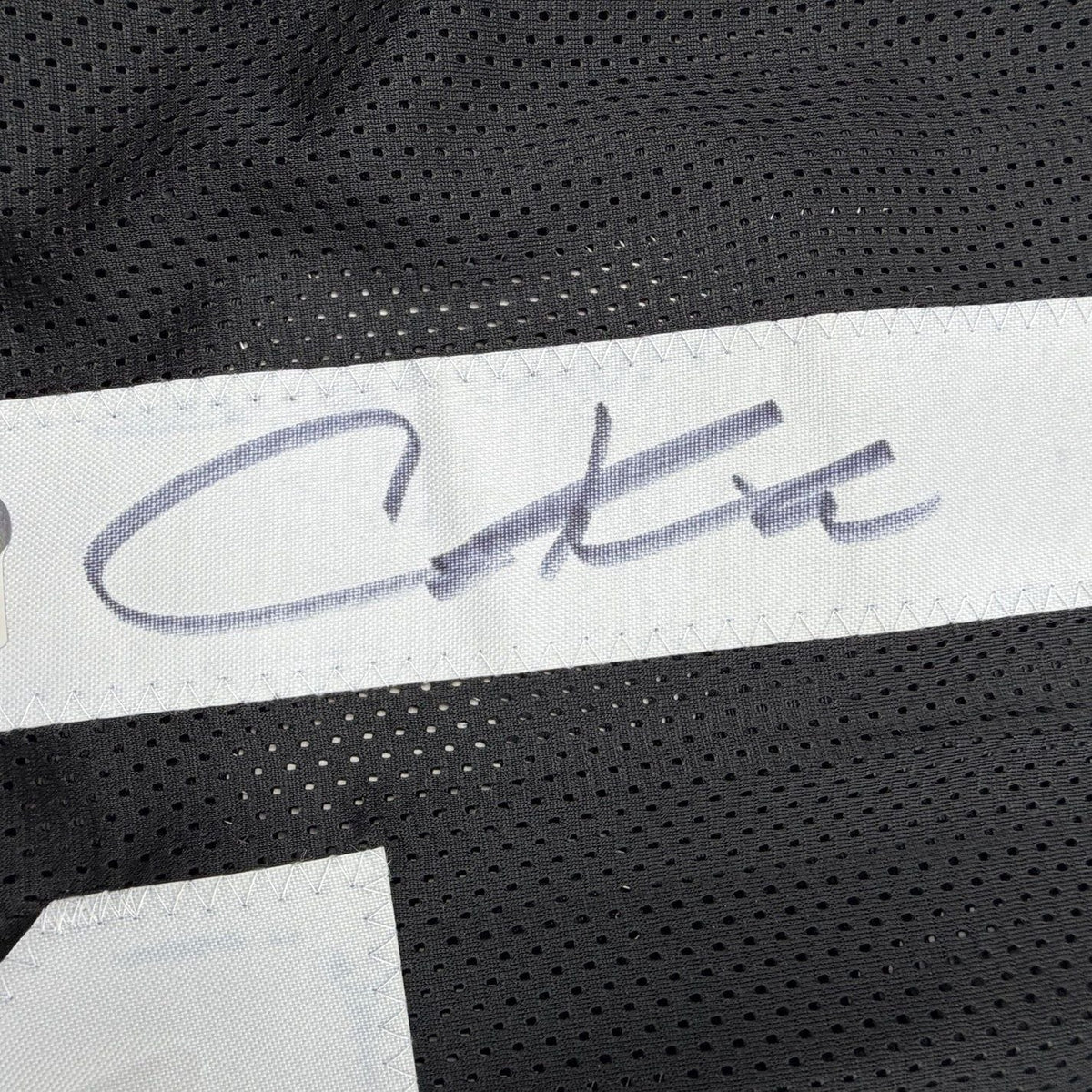 Framed Autographed/Signed Christian Kirk 35x39 Jacksonville Black Football Jersey Beckett BAS COA