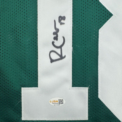 Framed Autographed/Signed Randall Cobb 35x39 Green Bay Green Football Jersey JSA COA