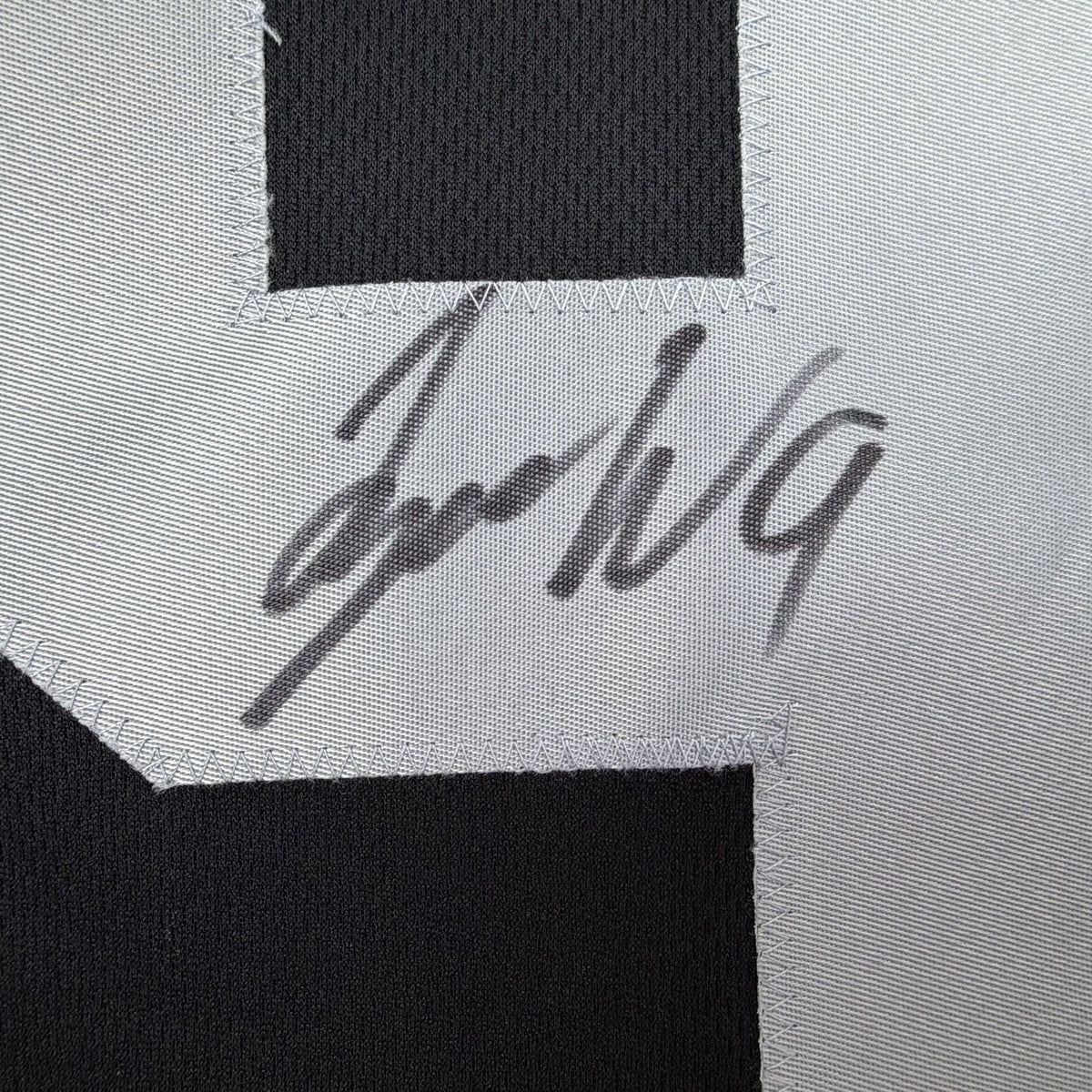 Framed Autographed/Signed Tyree Wilson 35x39 Oakland Las Vegas Black Football Jersey Beckett BAS COA