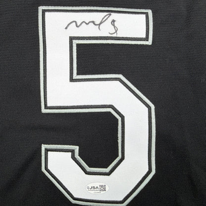 Autographed/Signed Munetaka Murakami Chicago Black Baseball Jersey JSA COA