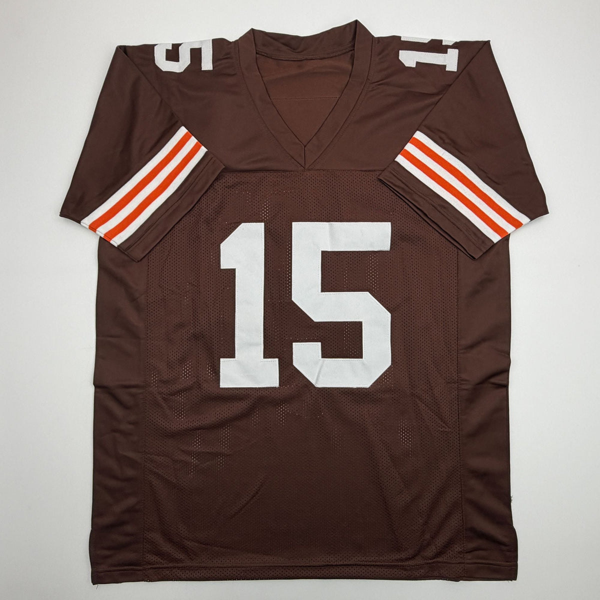 Autographed/Signed Joe Flacco Cleveland Brown Football Jersey JSA COA