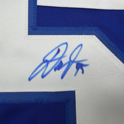 Autographed/Signed Jakub Dobes Montreal Red Hockey Jersey Beckett BAS COA