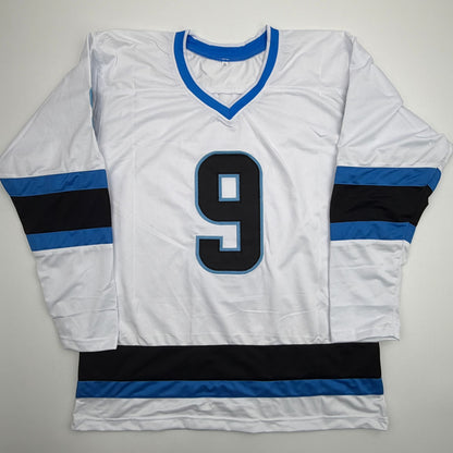 Autographed/Signed Clayton Keller Utah White Hockey Jersey Beckett BAS COA