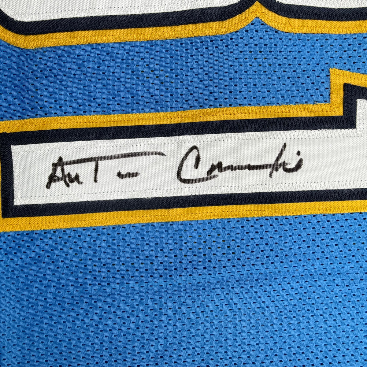 Autographed/Signed Antonio Cromartie Los Angeles San Diego Powder Blue Football Jersey JSA COA