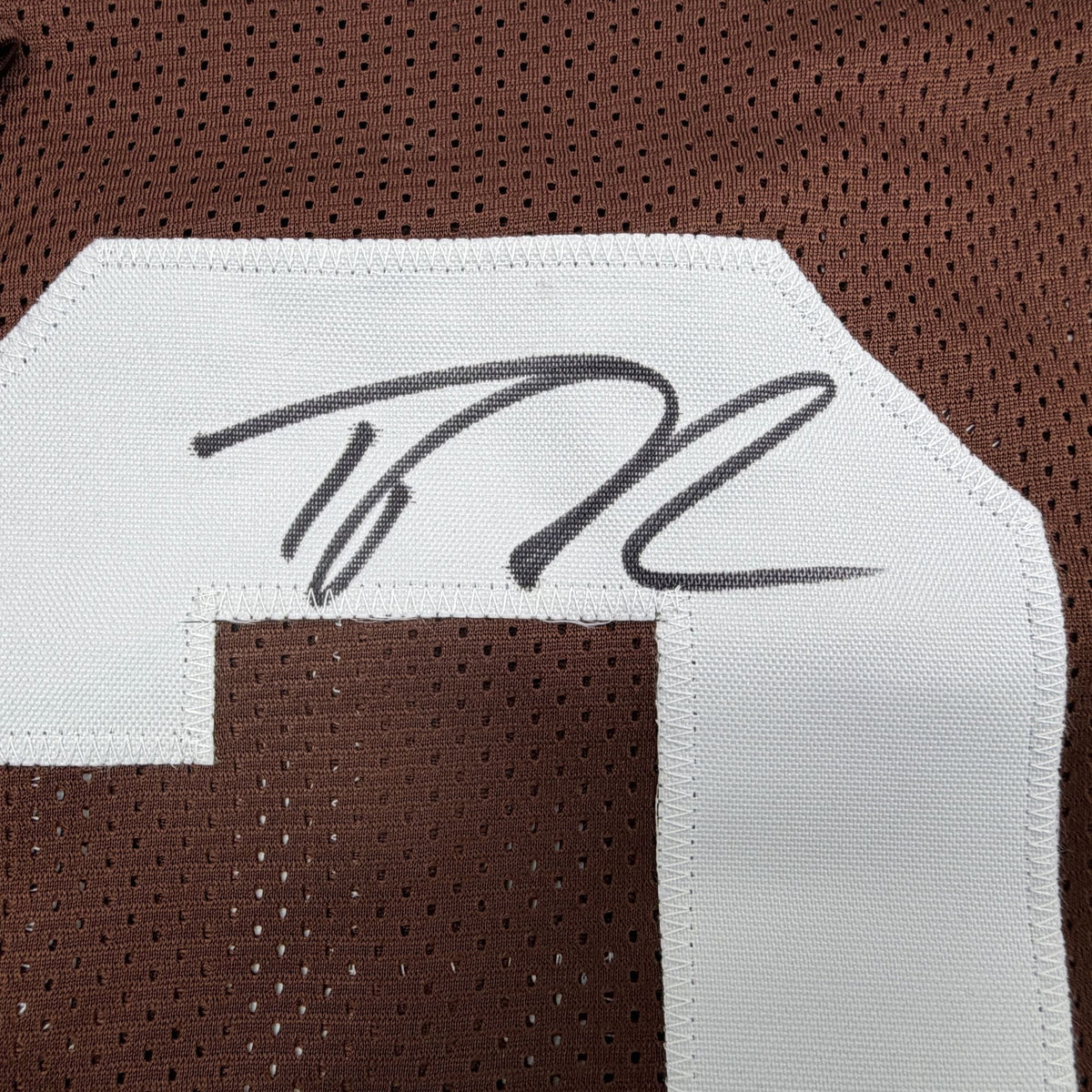 Autographed/Signed Trent Richardson Cleveland Brown Football Jersey JSA COA