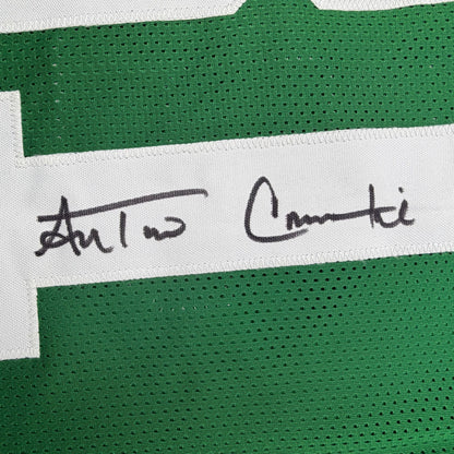 Autographed/Signed Antonio Cromartie New York Green Football Jersey JSA COA
