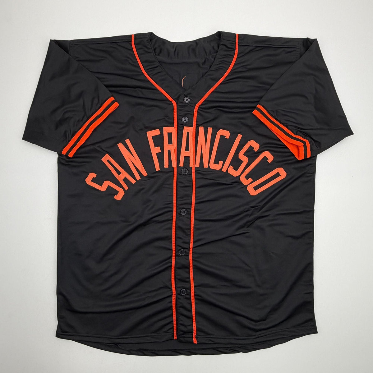 Autographed/Signed Matt Chapman San Francisco Black Baseball Jersey Beckett BAS COA