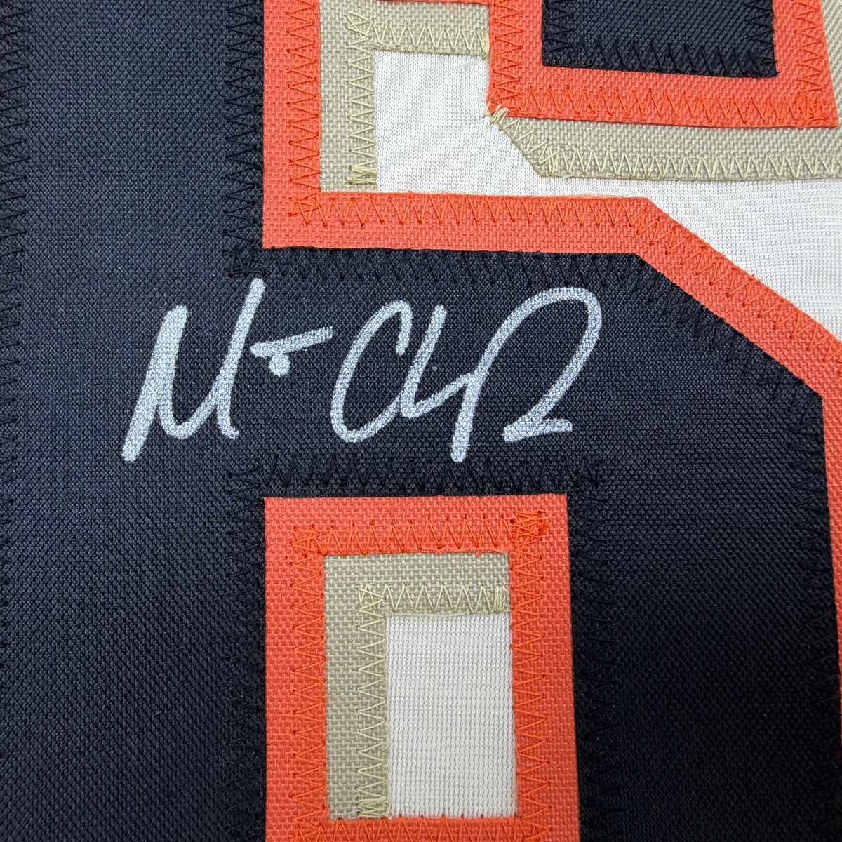 Autographed/Signed Matt Chapman San Francisco Cream Baseball Jersey Beckett BAS COA