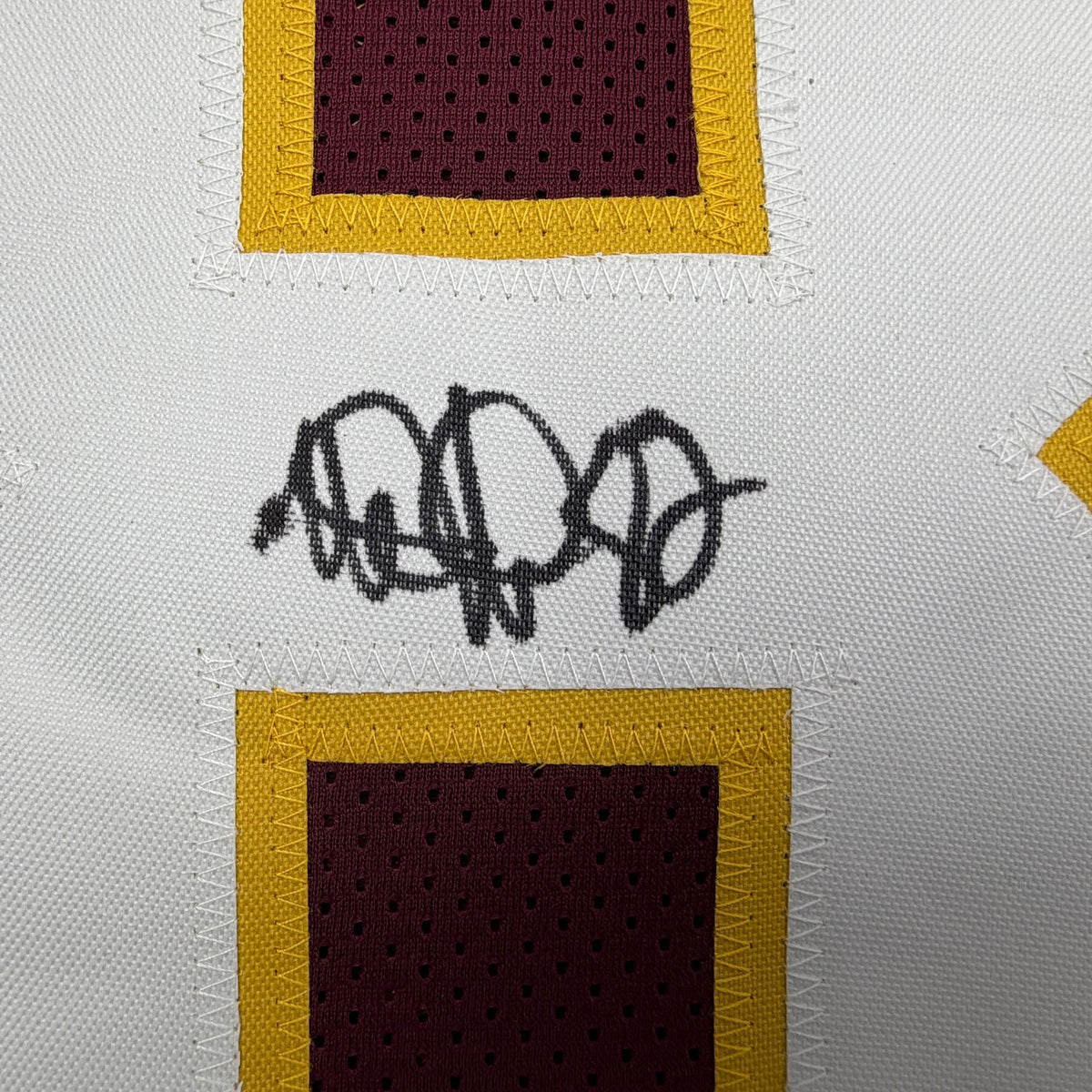 Autographed/Signed Michael Westbrook Washington Maroon Football Jersey JSA COA