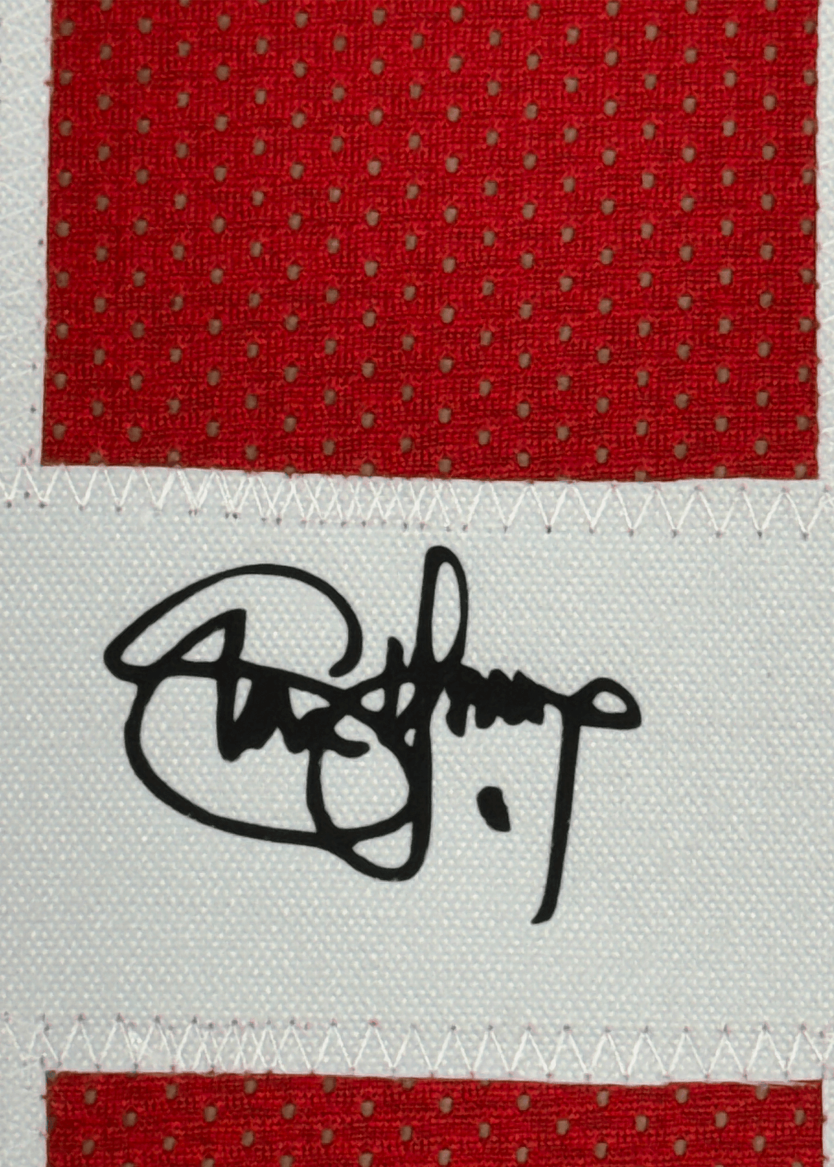 Framed Facsimile Autographed Steve Young 35x39 San Francisco Red Reprint Laser Auto Football Jersey Size Men's XL