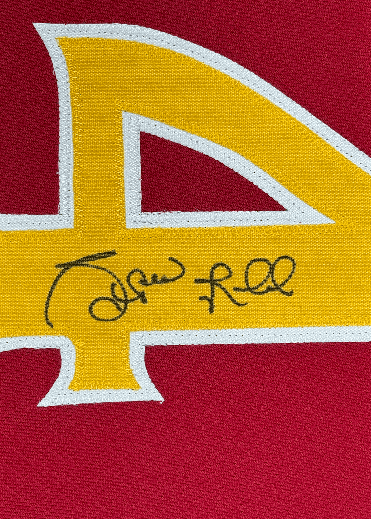 Framed Autographed/Signed Spud Webb 35x39 Atlanta Red Basketball Jersey JSA COA