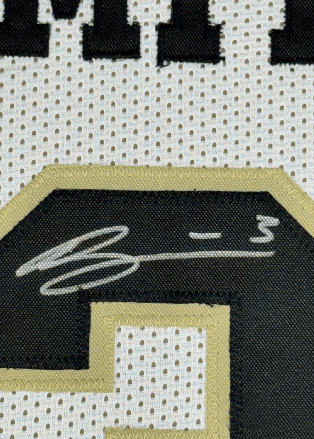 Framed Autographed/Signed Braden Smith 35x39 Purdue White College Basketball Jersey JSA COA
