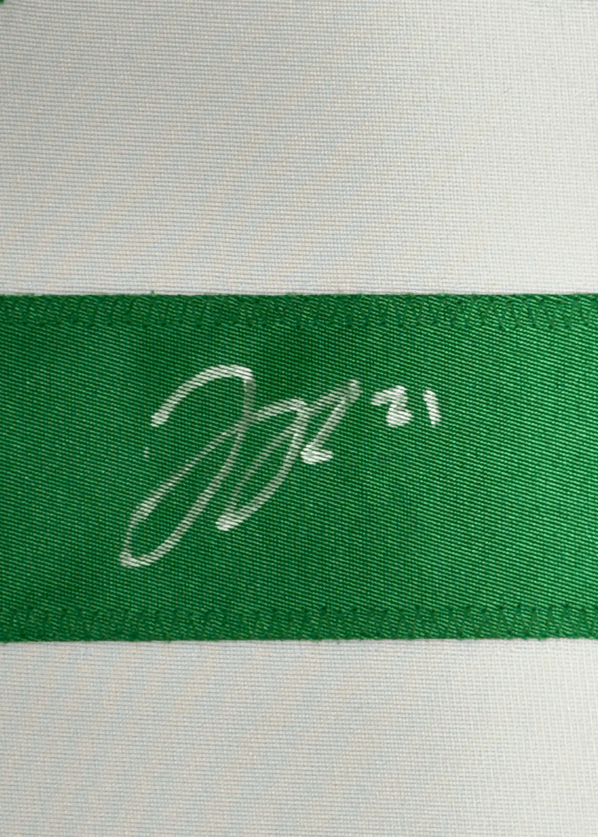 Framed Autographed/Signed Jason Robertson 35x39 Dallas White Hockey Jersey JSA COA